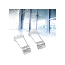 Vkemall 4 Adet Paslanmaz Çelik Otomatik Kapanan Kapı Mıknatısı - 2cm İç Çaplı, Dolap Ve Mutfak Kapıları İçin Tamir Ve Değişim Aksesuarı