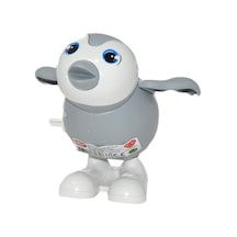Urt005-04 Birliktoys, Kurmalı Penguen Gri