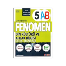 Fenomen 5. Sınıf Din Kültürü Ve Ahlak Bilgisi Soru Bankası