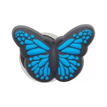 Crocs Jibbits Mavi Butterfly Ayakkabı Terlik Süsü 001