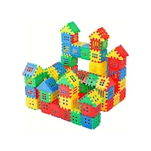 Puzzle City 3d Yapı Ve Tasarım Blokları Eğitici Oyuncak Eğitici Oyuncak, Adet, 64