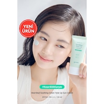 Kızarıklık Karşıtı Güneş Kremi Goodal Heartleaf Soothing Green Tone Up Sun Cream Spf50+ Pa++++