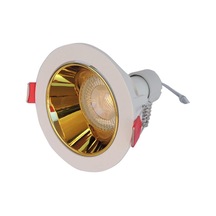 Beyaz Altın Sıva Altı Spot Cob Led Armatür Gu10 5w Beyaz Işıklı Genel