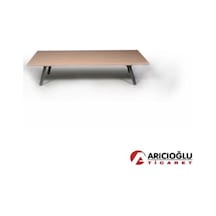 Arıcıoğlu_Ticaret 90 Cm X 120 Cm Metal Katlanır Ayaklı Dikdörtgen Sofra