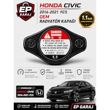 Honda Cıvıc Fc5 2016 2021 Oem Radyatör Kapağı 1.1 Barradyatör Kapağı 1.1 Bar