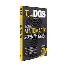 2024 DGS Ekstra Matematik Çözümlü Soru Bankası - Cem Öztürk - Tasarı Akademi