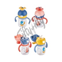 Rovco Dönebilen Pervaneli Akıllı Pipet Bebek +6 Ay Tritan Su Matarası 220 Ml Mavi