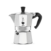 Bialetti - Express: 3 Cups Ocak Üstü Espresso Pişirici - 130ml - Gümüş Renk - Alüminyum Gövde - Patentli Güvenlik Valfi - Tüm Ocak Türleri İçin Uygundur İndüksiyon Hariç Sku: Mır8690010147851
