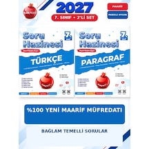 Soru Hazinesi 2027 7.sınıf Türkçe-paragraf %100 Maarif Model Bağlam Temelli Soru Hazinesi Seti