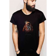 The Martian Baskılı Siyah Erkek Tshirt