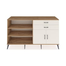 Hyperion Konsol 3 Raflı 2 Çekmeceli 2 Kapaklı 176x44x99 Çam-aytaş Çam-aytaşı