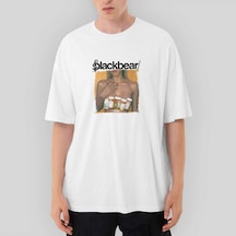 Blackbear Digital Drugs Oversize Beyaz Tişört Beyaz