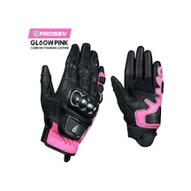 Prosev Gl60w Karbon Bayan Eldiven Siyah-pembe