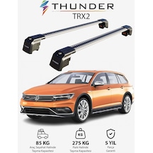 Volkswagen Passat Alltrack 2015-sonrası Trx2 Thunder Carrier Kilitli Ara Atkı Taşıyıcı Tavan Barıgri