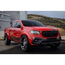 Mercedes X Class Uyumlu Gt Panjur Mat Siyah