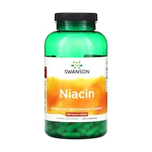 Swanson, Niacin, 500 Mg, 250 Capsules
