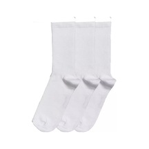 Zolotaa İgla Yüksek Çoraplar 3 Çift 190612444 Beyaz Zolotaa İgla Yüksek Çoraplar 3 Çift 190612444 Beyaz