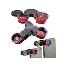 Ayrex Anunnaki Balık Gözü Lens Fish Eye Geniş Açılı Makro Telefon Lensi