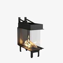 VOURLA 80 EPI CAM AÇIK GAZLI ŞÖMİNE