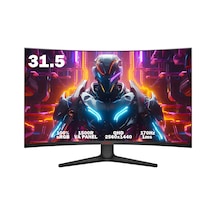 Koorui GA01 31.5" 1 Ms 170 Hz Va QHD Curved Monitör