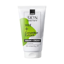 Sk N Mat Görünüm Veren Serum + Krem 50 Ml.