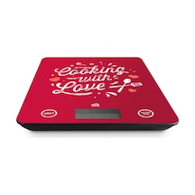 House Pratik Hp36 Dijital Mutfak Tartısı Kırmızı