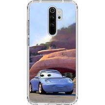 Xiaomi Redmi Note 8 Pro Uyumlu Şeffaf Kılıf Couple Sally 2 Tasarımlı