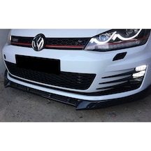 Volkswagen Golf 7 Uyumlu R-line Ön Lip Plastik