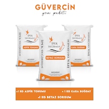 İpek Değirmen 3 Kg Premium Güvercin Yemi Sorgum Aspir Kara Buğday