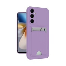 Samsung Galaxy S24 Plus Kelvin Kartvizitli Silikon - Lila 0.2M-Çok Renkli