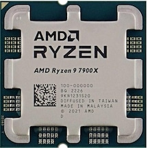 Amd Ryzen 9 7900x 78mb 12çekirdekli O/b Uhd Am5 170w Kutusuz+fansız