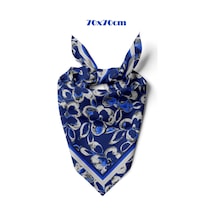 Blue Aura Desen 70 70cm Bandana/fular Çok Renkli