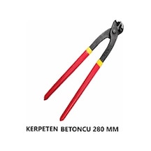 Alc 10 İnç Betoncu Kerpeteni 280 Mm 28 Cm