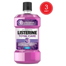 Listerine Total Care 6 Etki Ağız Bakım Suyu 3 x 250 ML