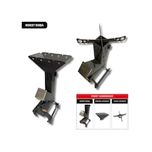 Çok Fonksiyonlu Izgaralı Roket Pelet Sobası Ve Odun Sobası - Rocket Grill