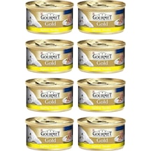 Purina Gourmet Gold Kıyılmış Tavuklu Yetişkin Kedi Maması 8 x 85 G