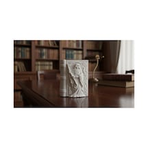 10cm Benzersiz Azrail Desenli Saksı & Kalemlik & Saklama Kutusu Premium Dekor