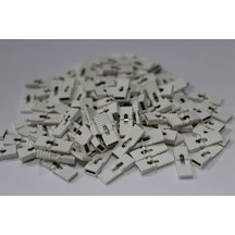 Koodmax 2 Pin 2.54mm Uzun Tip Dişi Uzun Jumper - Beyaz Renk - 100 Adet