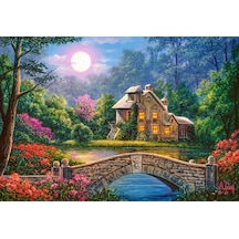 Castorland 1000 Parça Puzzle Cottage İn The Moon Garden