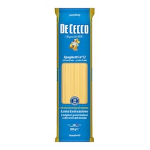 De Cecco Spaghettini 500 G İnce Makarna - Kaliteli Durum Buğdayı 6'li Avantaj Paketi - 6 Adet Tarı