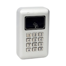 Novacom Nc-ms03wp Rfıd - Şifrematik Kart Okuyucu Otomatik Kapı Kilit Sistemi Pin - Proximity Beyaz - Çok Renkli