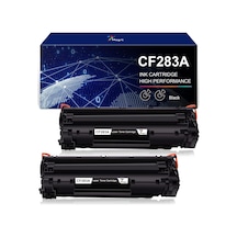 Hp Laserjet Pro Mfp M 127 Fw 125 M125 Nw 225 M125nw M127fn M127fn M127fn M201dw Yazıcı İçin 2 Paket Cf283a Siyah Tone