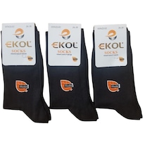 Ekol 3 Adet Modal Iplik Kadın Soket Çorap