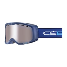 Cebe Cheeky Gözlük Üstü Takılabilen Mat Blue White Orange Flash Aynalı 8-14 Cbg209 Cb.04 Mavi