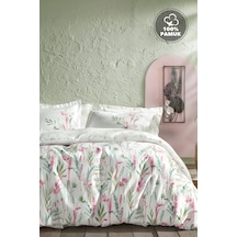 Yataş Bedding  Hana Ranforce Tek Kişilik  Nevresim Takımı - Pembe