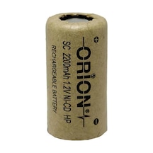 Orion 1.2v Ni-cd Sc 2200mah Şarj Edilebilir Pil - Hp