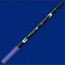 Ab-t Dual Brush Pen Grafik Kalemi - Deep Blue