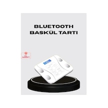 Akıllı Dijital Baskül Bluetooth Bağlantılı 8 Ölçüm Verili Akıllı Vüc - Hs08376308-8 Kırmızı