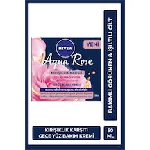 Nivea Aqua Rose   Gece Bakım Kremi 50 ML