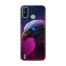 Tecno Spark 6 Go Kılıf Silikon Desen Özel Seri Kartal 1622